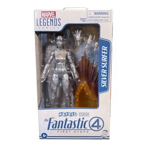 Marvel Legends Fantastic Four 4 First Steps Silver Surfer‎ 6" Figure Hasbro New